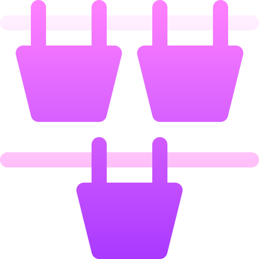 cesta Basic Gradient Gradient icono
