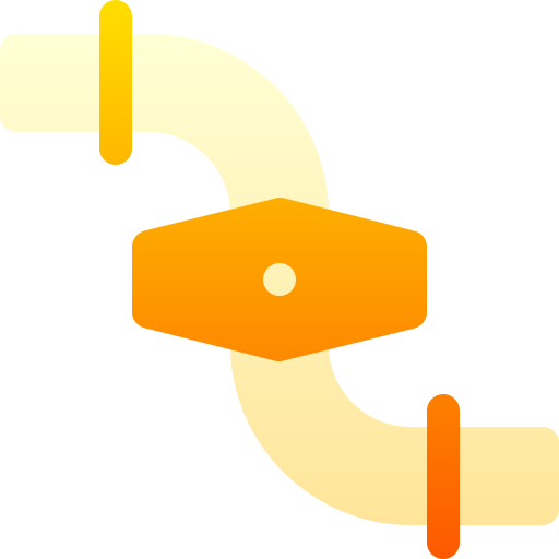 Водопроводная труба Basic Gradient Gradient иконка