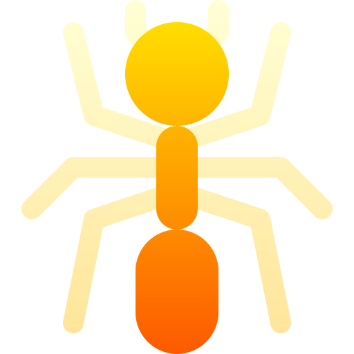 hormiga Basic Gradient Gradient icono
