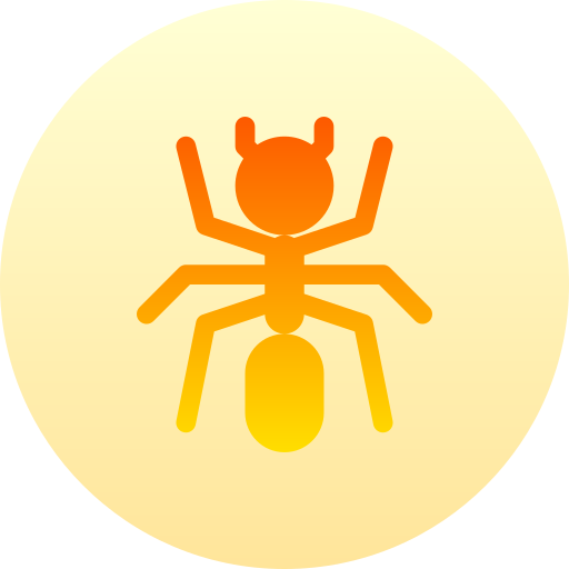 蟻 Basic Gradient Circular icon
