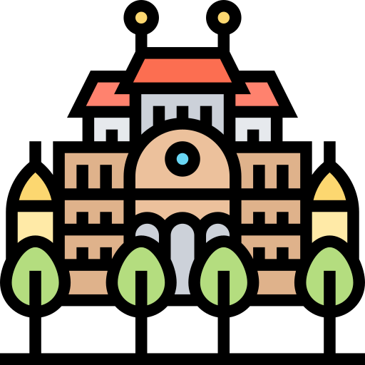ベルヴェデーレ宮殿 Meticulous Lineal Color icon