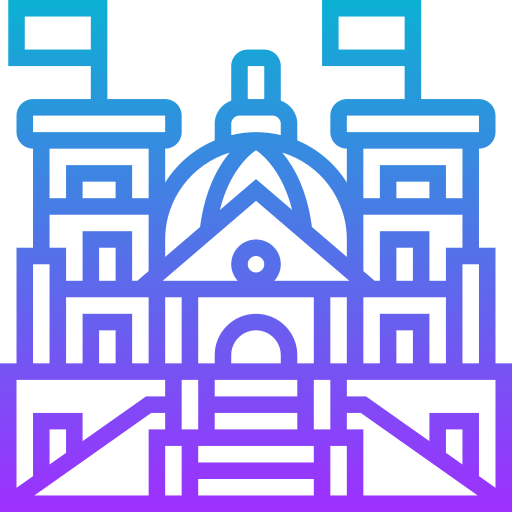 독일 의회 Meticulous Gradient icon