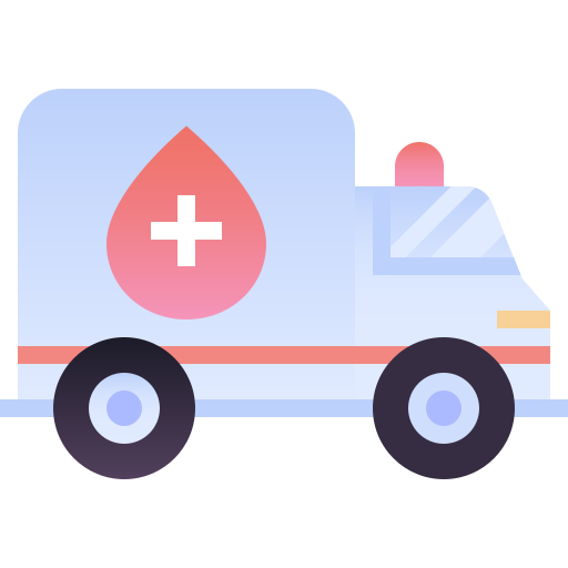 ambulance Pixelmeetup Flat icoon
