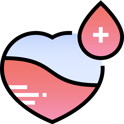 Blood donation Pixelmeetup Lineal Color icon