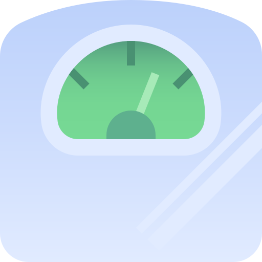 Weight scale Pixelmeetup Flat icon