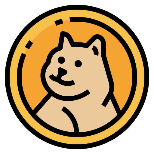 dogecoin Ultimatearm Lineal Color icona