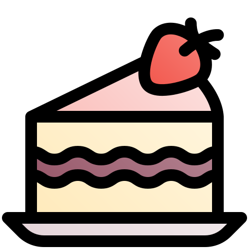 Кусок торта Fatima Lineal Color иконка