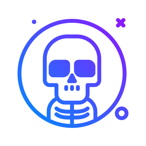 Skeleton Generic Gradient icon