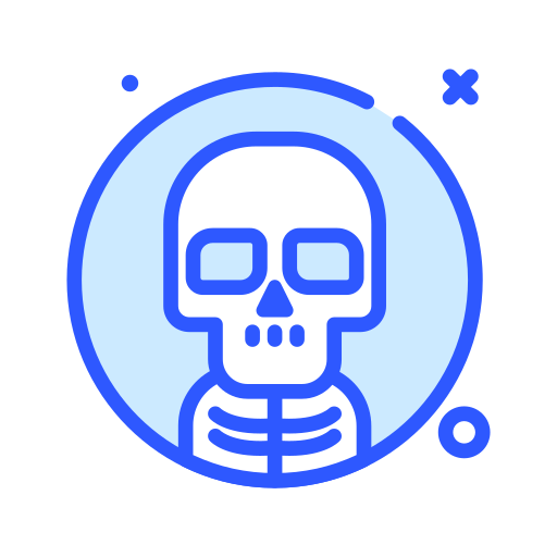 esqueleto Darius Dan Blue icono
