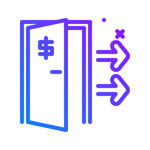 porte Generic Gradient Icône