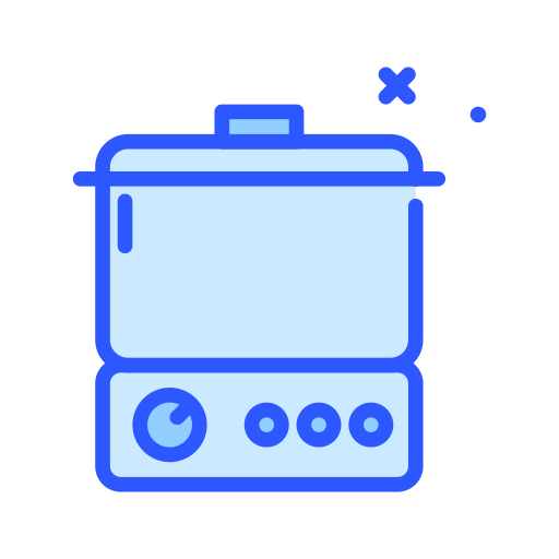 Cooking stove Darius Dan Blue icon