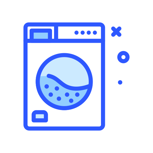 máquina de lavar Darius Dan Blue Ícone