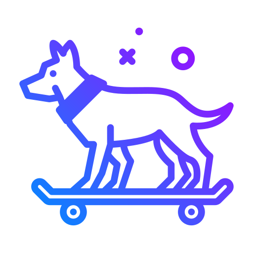 Dog Generic Gradient icon