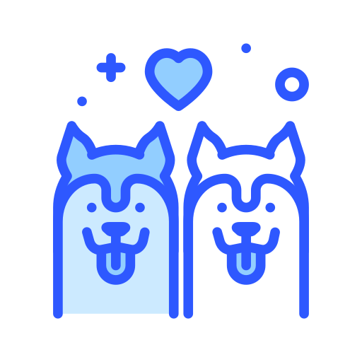 mascota Darius Dan Blue icono
