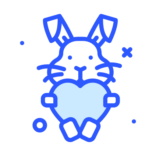 Кролик Darius Dan Blue иконка