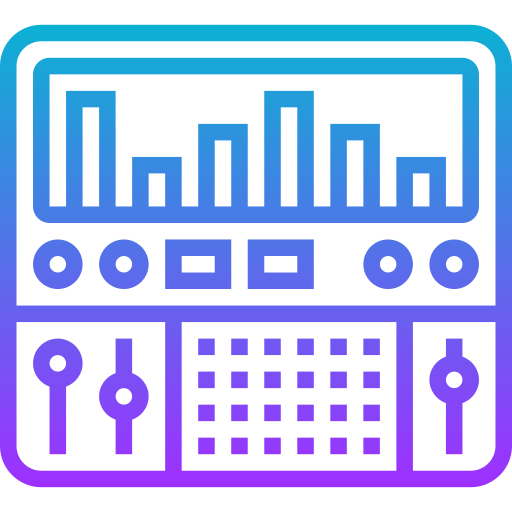 Equalizer Meticulous Gradient icon