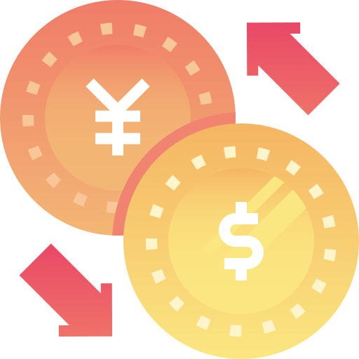 Currency exchange Pixelmeetup Flat icon