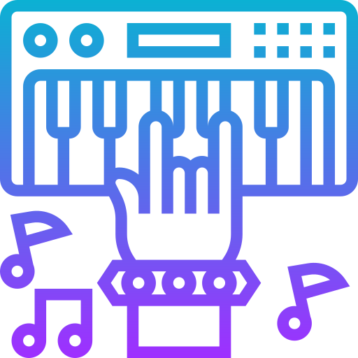 teclado Meticulous Gradient icono