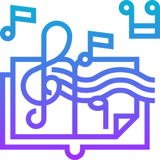 Music Meticulous Gradient icon