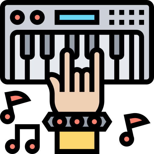 teclado Meticulous Lineal Color icono