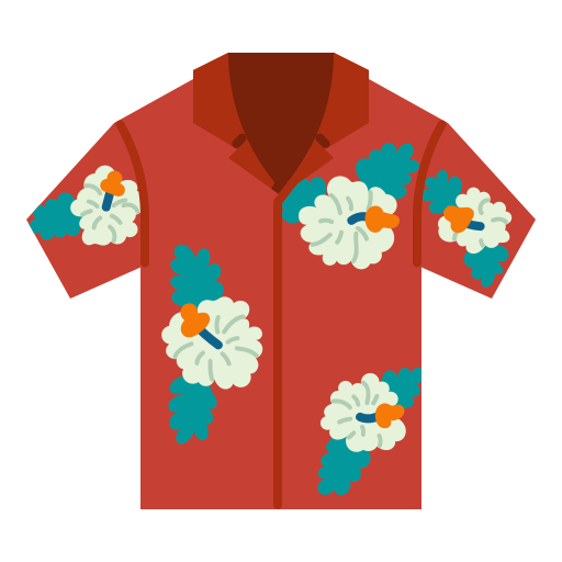 Гавайская рубашка Ultimatearm Flat иконка