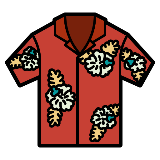 Гавайская рубашка Ultimatearm Lineal Color иконка