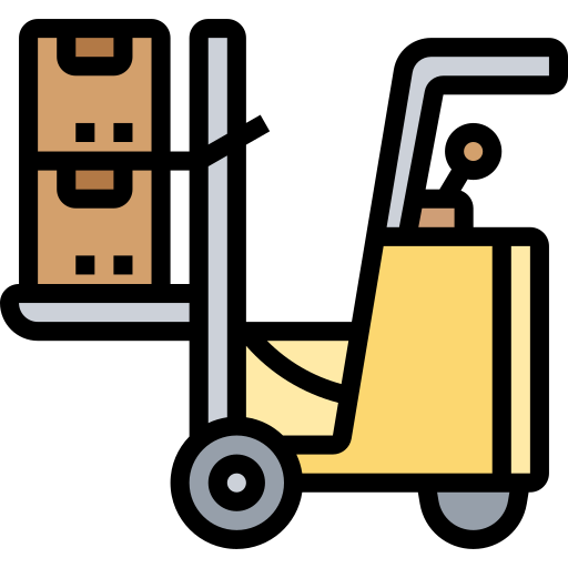 Forklift Meticulous Lineal Color icon