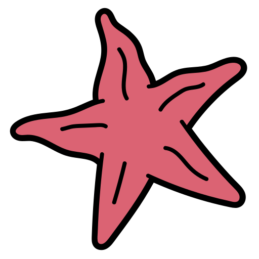 Морская звезда Ultimatearm Lineal Color иконка