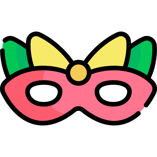 mascara para los ojos Kawaii Lineal color icono