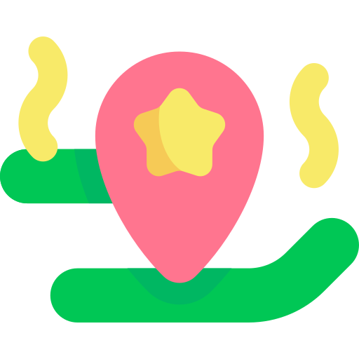 Route Kawaii Flat icon