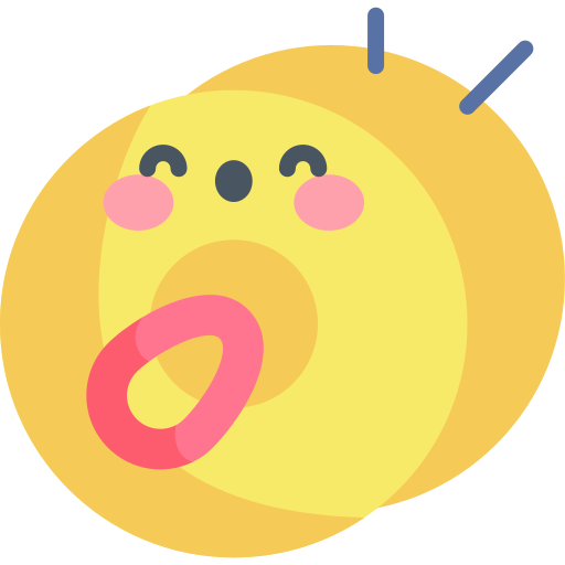 Cymbal Kawaii Flat icon