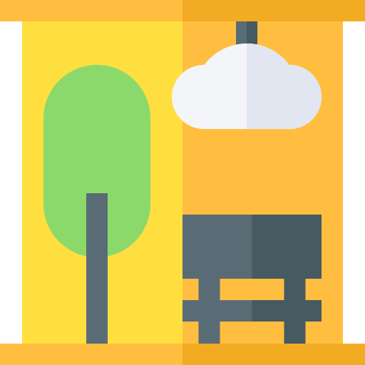 studio-set Basic Straight Flat icon