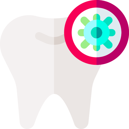 dente Basic Rounded Flat icona