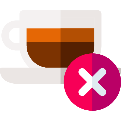 Без кофе Basic Rounded Flat иконка