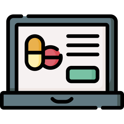 farmacia in linea Special Lineal color icona