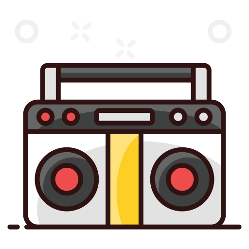 Cassette player Generic Outline Color icon