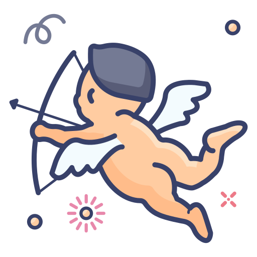 Cupid Generic Outline Color icon