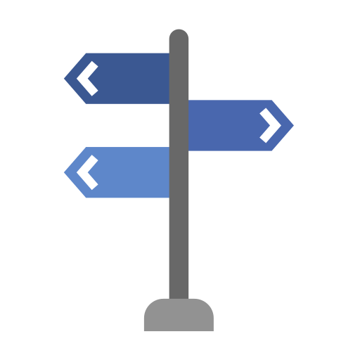 Signpost Generic Flat icon