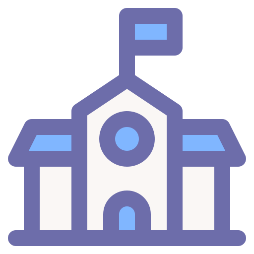 School Generic Outline Color icon