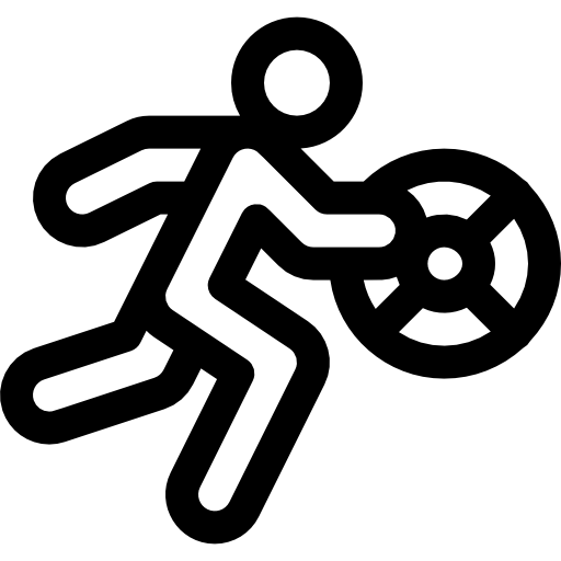 salva-vidas Basic Rounded Lineal Ícone