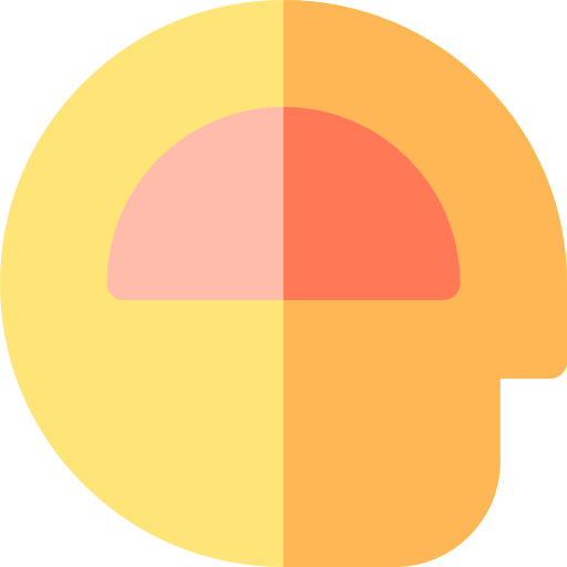 umysł Basic Rounded Flat ikona