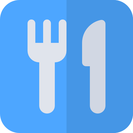 restaurant Basic Rounded Flat icon