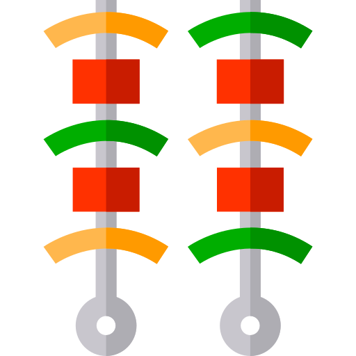 꼬치 Basic Straight Flat icon