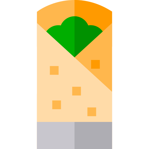 burrito Basic Straight Flat icono