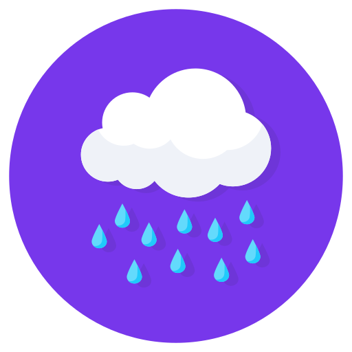 Дождь Generic Circular иконка