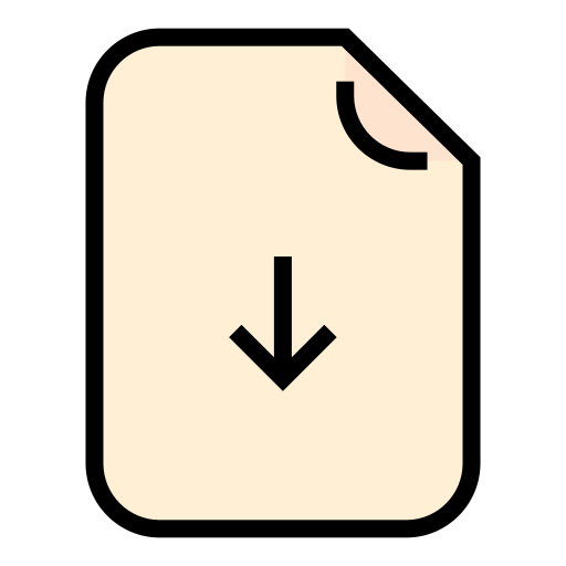 File Generic Outline Color icon