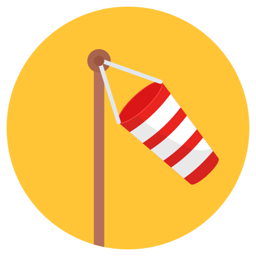 Windsock Generic Circular icon