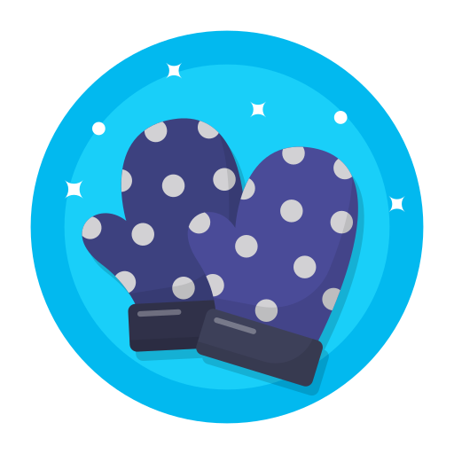 guantes de cocina Generic Circular icono