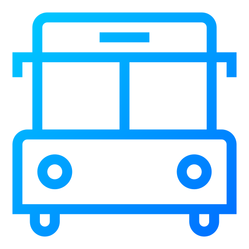 autobús escolar Generic Gradient icono