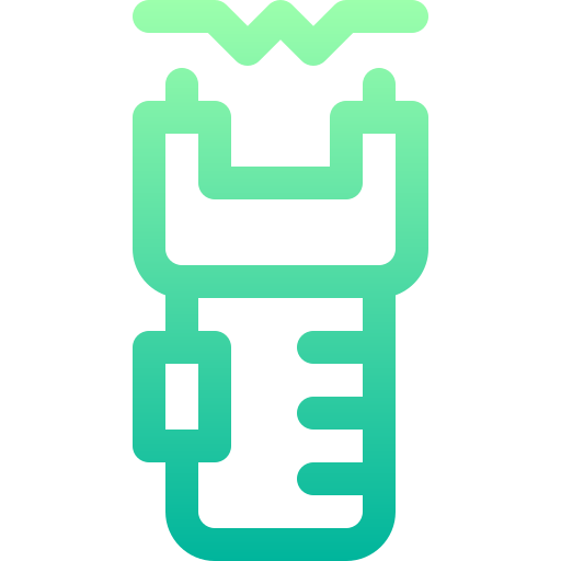 pistolet ogłuszający Basic Gradient Lineal color ikona